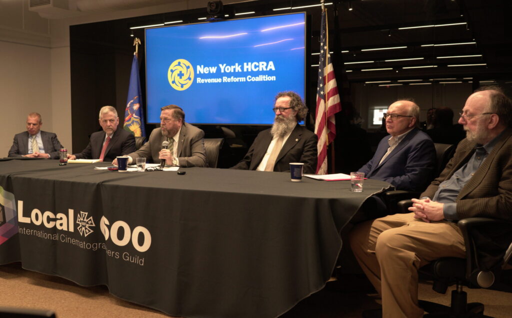 Union Leaders launching the HCRA Revenue Reform Coalition